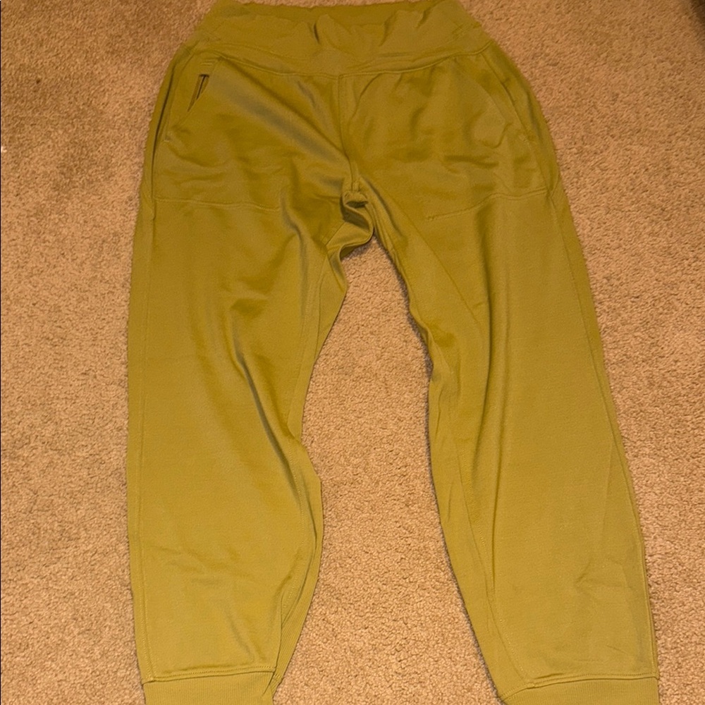 Olive Green Athleta Jogger Pants